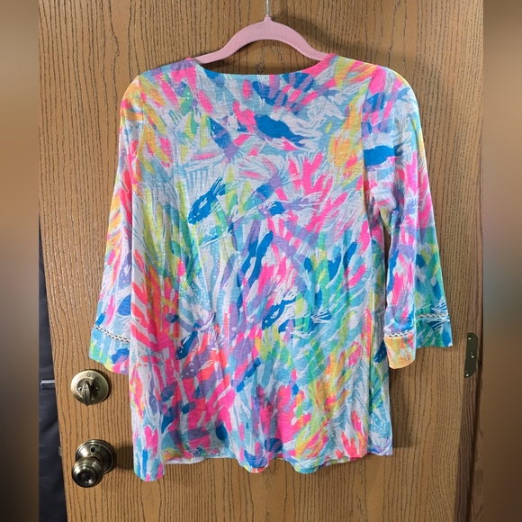 Lilly Pulitzer Sparkling Sands Tilda Tunic - Picture 9 of 9